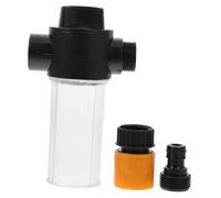 Vaguelly Spruzzatore ad Alta Pressione per Lavaggio Auto Pistola Multifunzione in Plastica, Set 3 Pezzi Serbatoio Schiumogeno, per Veicoli a Motore e Auto
