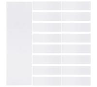 Vaguelly Strisce Carta Filtro per Cromatografia 6 Set per Esperimenti Chimici Laboratorio Scientifico Pulizia e Separazione Pigmenti