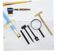Vaguelly Strumenti Archeologia per Martello Doppio Pennello Scalpello e Dingrandimento Kit Scienza Stem per e Giochi Educativi Sicuri