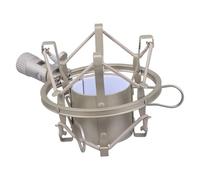 Vaguelly Supporto Antivibrantper Microfono Condensatore Lega Montaggio Stabile Per Musica e Podcast Isolamento e Rumori Di Fondo Compatibile Con Bracci Microfono