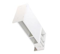 Vaguelly Supporto per Computer Bianco in PVC Semplice e Pratico, Riduce Affaticamento di Collo e Occhi, Alza Monitor a Altezza Confortevole per Uso Domestico