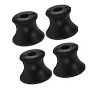 Vaguelly Supporto Per Diapason in Gomma Resistente, Base Antiscivolo, Set Da 4 Pezzi Per Terapia Del Suono, Yoga e Accordatura Strumenti, Portatile Per Uso Domestico e Viaggi