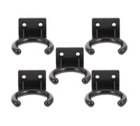 Vaguelly Supporto per Microfono da Parete 5 Pezzi Morsetto di Montaggio Microfono 33Mm Cb Clip per Cavi Adatto a Studi di Registrazione e Karaoke