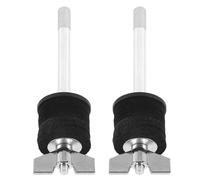 Vaguelly Supporto per Piatti Batteria 2 Pezzi Asta di Estensione Regolabile, Morsetto Rinforzato e Montaggio senza Attrezzi, Accessorio per Impilare Piatti Multi-splash per Uso