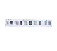 Vaguelly Tabella Di Pratica Per Pianoforte A 88 Tasti Etichette Per Note Della Tastiera Del Pianoforte Simulazione Delle Dita Tabella Di Adesivi Robusti Per Principianti Del Pianoforte