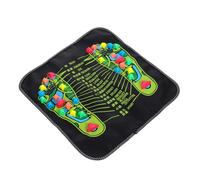 Vaguelly Tappetino Riflessologia Plantare in Pp Durevole Massaggiatore Piedi Con Pietre Naturali Per Stimolare Circolazione e Alleviare Dolori Da Camminata Antiscivolo e Resistente Per Uso