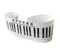 Vaguelly Tastiera Piano Adesivi Didattici Per Principianti Simulazione e Pratica Veloce Adatta Tutti Pianoforti e Tastiere Design Resistente e Facile Da Rimuovere