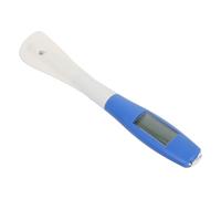 Vaguelly Termometro Digitale per Alimenti con Spatola Silicone Resistente Al Istantanea per Carni Dolci e Cioccolato Professionale per Cucina e Blu Batteria Non Inclusa