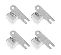 Vaguelly Testina Magnetica Stereo per Registratore a Nastro Accessorio Metallico 4 Pezzi Componente per Lettore Cassette Audio Suono ad Alta Fedeltà e Costruzione Resistente per Uso