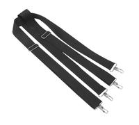 Vaguelly Tracolla Regolabile Per Rullante e Tamburo Da Marcia Imbracatura Resistente Per Strumento Percussione Cinghia Nera Larga Adatta Maggior Parte Di Rullanti e Tamburi