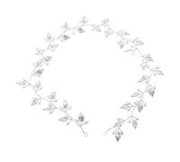 Vaguelly Tralcio Per Argentati Decorazioni Di Foglia Cerchietto Sposa in Per Matrimoni Balli Di Fine Anno Feste e Altre Speciali