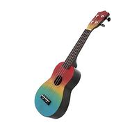 Vaguelly Ukulele Chitarra in Legno Verniciato Strumento Musicale Acustico Facile da Impugnare e Trasportare per Principianti e Ragazzo Ragazza Ragazza