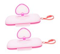 Vaguelly Umidificate 2 e Salviette Contenitore per Portatile con Scatola in Pp con Bambina per Viaggi e Uso Esterno