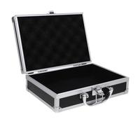 Vaguelly Valigetta in Alluminio Resistente Multifunzione Custodia Portatile Antischianto Con Ampio Spazio Per Strumenti Accessori e Attrezzi Organizer Per Lavoro e Viaggio