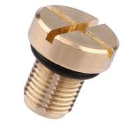 Vaguelly Vite Spurgo Per Radiatore Tappo Serbatoio Espansione Liquido Raffreddamento Compatibile Realizzato in Rame e Plastica