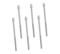 Vaguelly Viti Lunghe Per Rullante Da 11 Cm Set Da 6 Pezzi, Bulloni in Ferro Galvanizzato Per Hardware Batteria Jazz, Accessori Per Strumenti Musicali e Supporti Per Percussioni