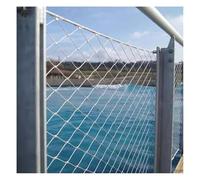 VagxTbs 304 Rete in Corda di Acciaio Inossidabile, Diametro Filo 1.5mm Rotolo di Rete, Rete Flessibile in Corda d'Acciaio Inossidabile(2.5x3m)