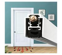 VagxTbs Guarnizione Automatica Porta Guarnizione Paraspifferi Sottoporta | Silicone Sottoporta Paraspifferi Porta Blindata Guarnizione Autoadesiva Per Porte(Flush-mounted,31in)