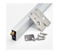 VagxTbs Paraspifferi Porta Blindata Guarnizioni A Spazzola Insonorizzata | Guarnizione Automatica Sottoporta In Alluminio Striscia Di Tenuta Automatica A Scomparsa(Flush-mounted,36in)