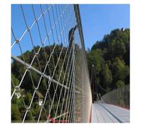 VagxTbs Rete Decorativa Per Recinzioni Di Sicurezza Rete Protettiva Rete Sicurezza Balcone Personalizzabile Parapetto Rete Anticaduta In Acciaio Inossidabile(2.5x7m/8.2x23ft)