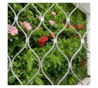 VagxTbs Rete Di Sicurezza Esterno Balcone Filo In Acciaio Inox Giardino Rete Flessibile Della Balaustra Del Cavo Rete Decorativa Per Recinzioni Di Sicurezza(2.5x7m/8.2x23ft)