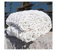 VagxTbs Rete di Sicurezza, Rete Anti-Caduta for Il Cantiere, Rete Bianca Rete in Nylon for Balconi, Scale, Giardini, Parchi Giochi (1x3m)
