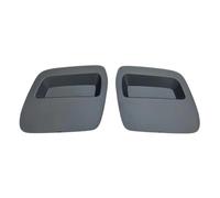 VAHAKKRMVM Copertura Gancio Traino per Dacia per Duster 2018-2021 Sinistra Destra 2 Pz Set Grigio O Nero 620721430R 620724861R 511802392R Paraurti Anteriore Gancio di Traino Eye Cover(Set Nero)