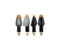 VAHAKKRMVM Indicatori Direzione Moto Per SYM Per JET X125 Per JET 14 | Indicatore Lampeggiante Lampada Lampeggiante 12V 10mm(4 Transparent)