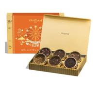 VAHDAM, GLOW - Confezione Regalo Assortita Di Te - 6 Tè Sfusi, Elegante Confezione Regalo Da Per Donna, Regalo Di Di Per Lei | Regali Di Tè Di Per Le Donne 2025