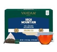 VAHDAM Te Oolong dall'Himalaya, 30 Bustine Piramidali | Te oolong d'alta quota | Sapore delicato | Note floreali e fruttate | Caldo o freddo