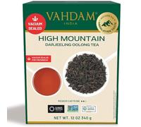 VAHDAM, Te Oolong Sfuso, 340g (170+ Tazze), Oolong Tea di Darjeeling | Forte e robusto, con note floreali e fruttate | Senza OGM | Caldo, freddo o kombucha | Sottovuoto