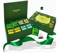 VAHDAM, Tè Verde Assortito (6 Gusti, 36 Bustine Piramidali) - The Assortiti - The Verde in Foglie Lunghe | Confezione Regalo per Donna e Uomo