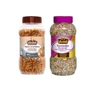 Vahiné: Eclats of Hazelnuts e mandorle caramellate 540 G & Vahiné Multicolor Vermicelle 700 G