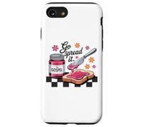 Vai a diffondere il Vangelo: una divertente marmellata cristiana e pane, fede Custodia per iPhone SE (2020) / 7/8
