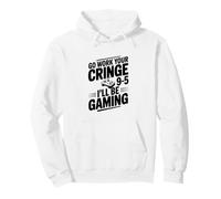 Vai a Lavorare Il Tuo rabbrivido 9-5 I'll Be Gaming Felpa con Cappuccio