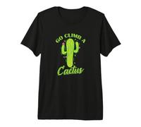 Vai a Scalare Una pianta di Cactus Maglietta Premium