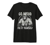 Vai avanti Fix It Yourself Auto Riparazione Auto Ragazzi Maglietta Premium