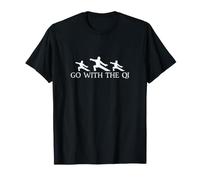 Vai con Il Qi Funny Chi Gong Esercizi per Un Amante Qigong Maglietta