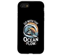 Vai con l'onda della tartaruga del flusso ocean Custodia per iPhone SE (2020) / 7/8