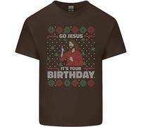 Vai Gesù È Il Tuo Compleanno Divertente Maglietta Di Natale Per Bambini