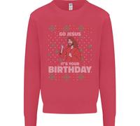 Vai Gesù È Il Tuo Compleanno Divertente Natale Felpa Per Bambini