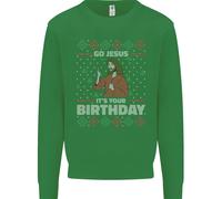 Vai Gesù È Il Tuo Compleanno Divertente Natale Felpa Per Bambini