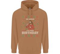 Vai Gesù È Il Tuo Compleanno Divertente Natale Uomo Felpa