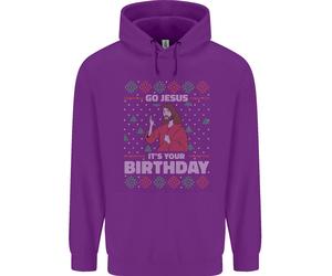 Vai Gesù È Il Tuo Compleanno Divertente Natale Uomo Felpa