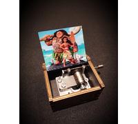 Vaïana Music Box in legno - How Far I'll Go - Personalizzabile