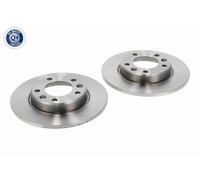 VAICO 2x Disco Freno Pieno Assale Posteriore per Peugeot 308 Sw II 4E_4H_4A_