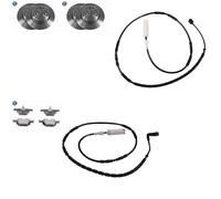 VAICO Dischi Freno 336mm + Pastiglie Posteriore Adatto A per BMW 3er E90 E91 E92