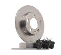 VAICO Kit Dischi E Pastiglie Freno Posteriore per VW Golf IV Hatchback (1J1)