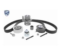Vaico Pompa Dell'Acqua + Kit Cinghia Dentata Per Audi Seat Skoda VW