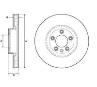 VAICO V10-80001 Disco freno